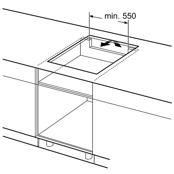 Bếp từ 3 vùng nấu BOSCH PUC631BB1E Serie 4
