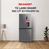 Tủ lạnh Sharp Inverter 362 lít Multi Door SJ-FX420V-SL