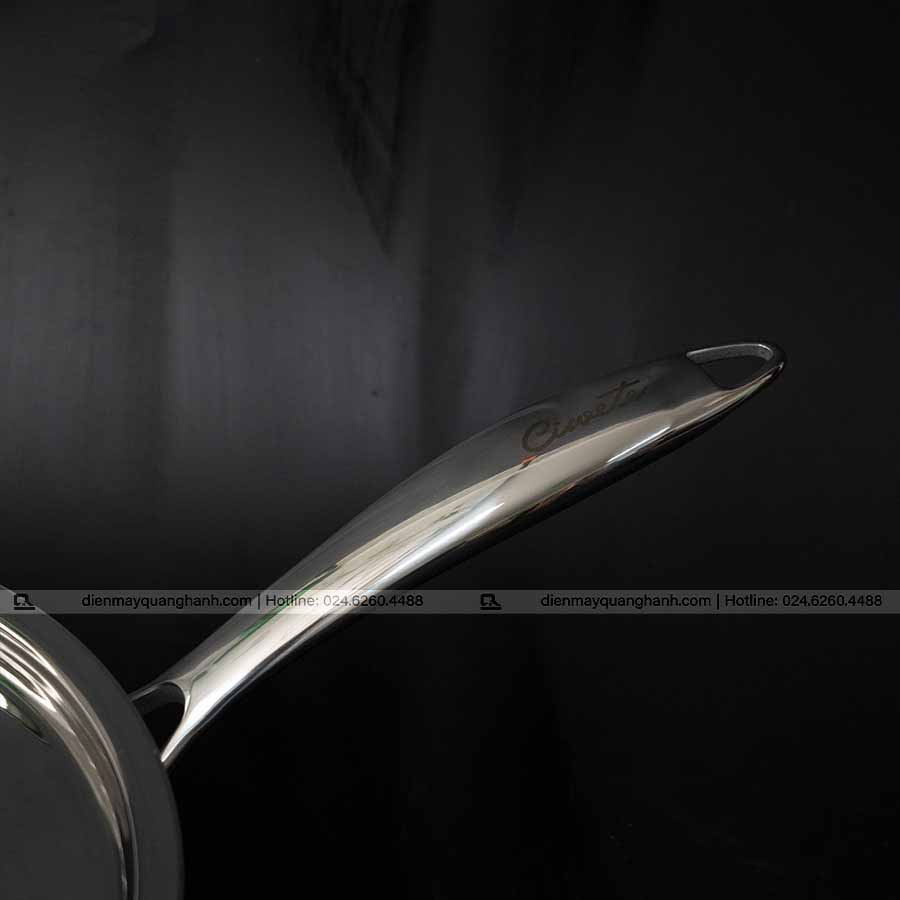 Ảnh thực tế Bộ nồi inox cao cấp Ciwete 6 món màu đồng SS1503-10PC