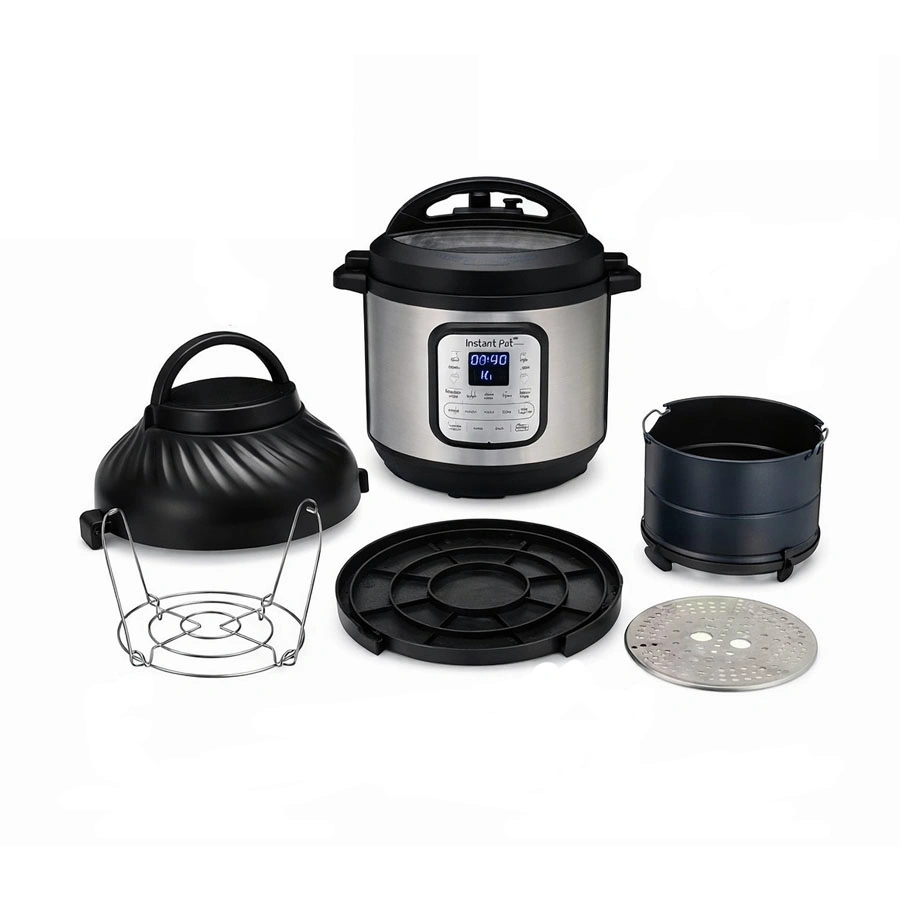Nồi Áp Suất Điện Kết Hợp Chiên Không Dầu Instant POT Duo Crisp 11-In-1 Dung Tích 8 lít