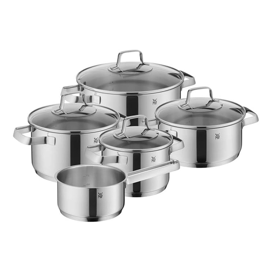 Bộ nồi 5 món WMF CKW BELMONTE 0751556040 - toàn cảnh sản phẩm
