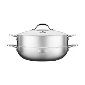 Chảo hấp đa năng Inox liền khối Elmich Trimax CZ EL3832 size 28cm