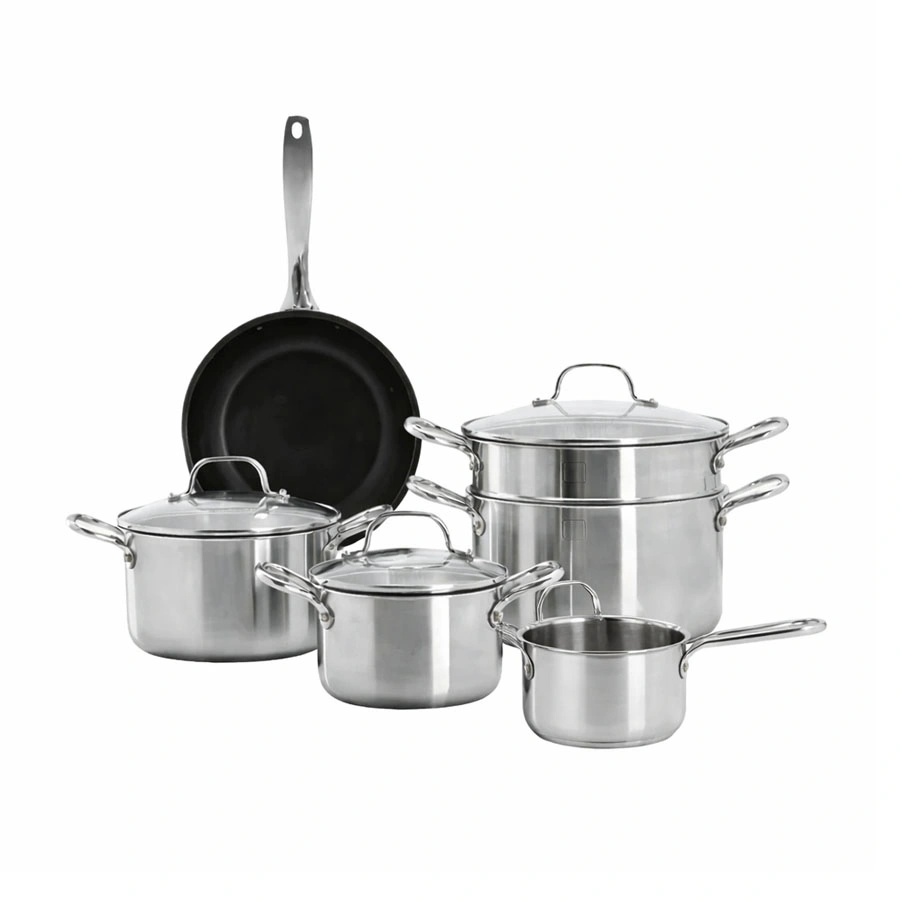 Bộ nồi thân đúc đáy liền Inox 304 Fivestar FPB5006