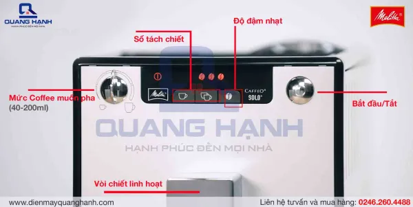 Máy pha cà phê tự động Melitta Caffeo Solo