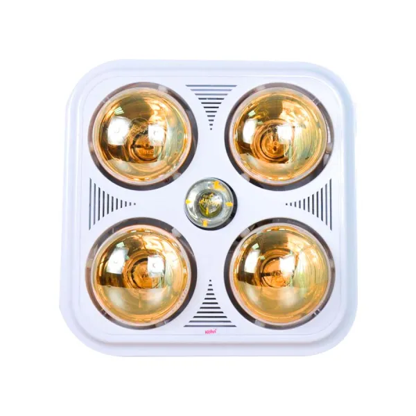 Đèn sưởi nhà tắm Kohn BU04GR 4 bóng