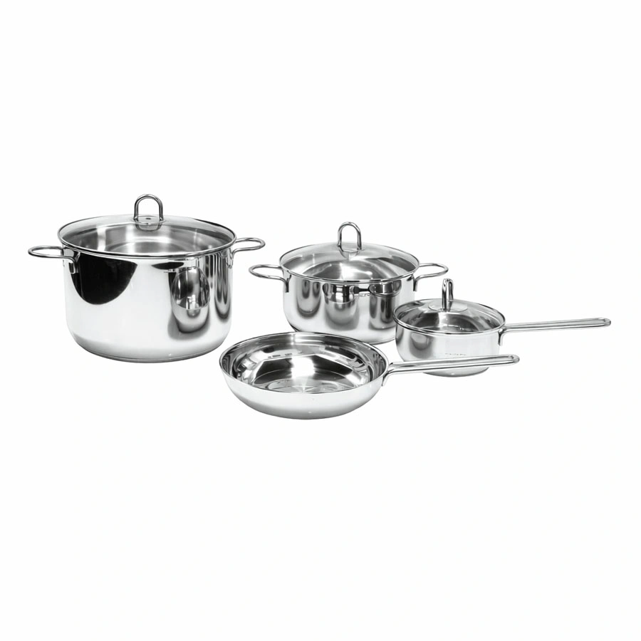 Bộ nồi inox 7 chi tiết Junger JC200