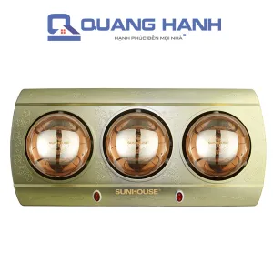 Đèn sưởi nhà tắm Sunhouse SHD3813 (3 bóng)