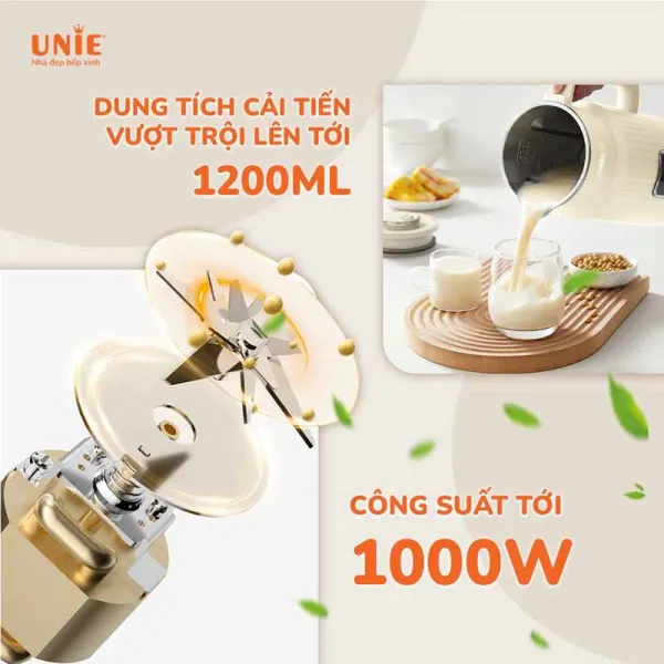 Máy làm sữa hạt Unie UMB12