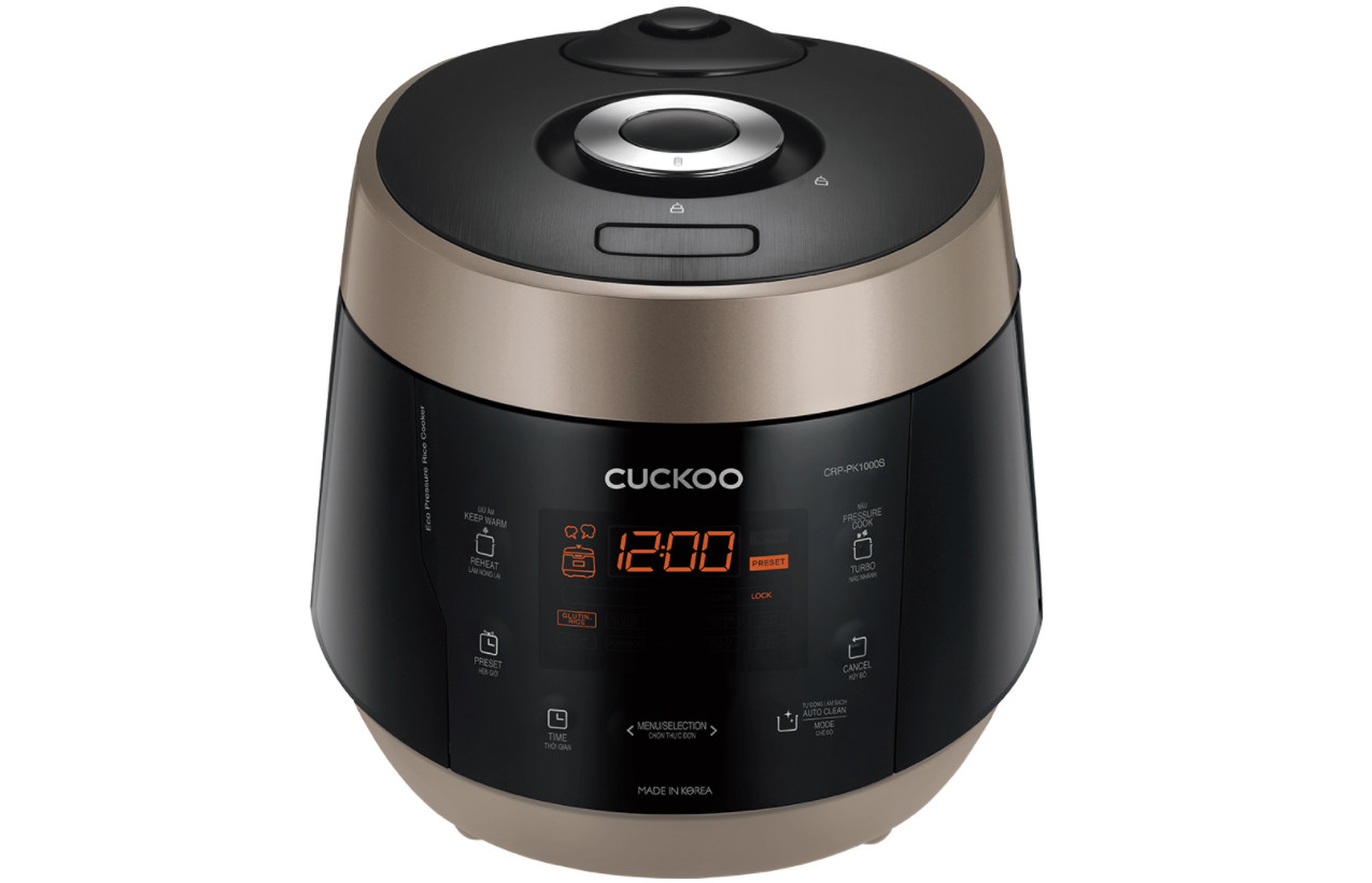 Nồi cơm điện tử áp suất Cuckoo CRP-PK1000S dung tích 1.8 Lít