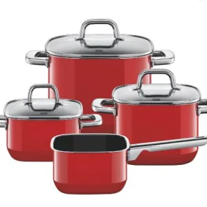 Bộ nồi Silit Quadro Red Topfset 4 tlg.
