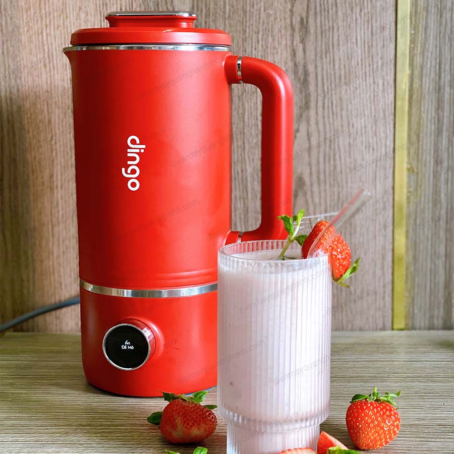 Ảnh thực tế Máy xay nấu đa năng mini Dingo DCB600 kèm ấm pha trà