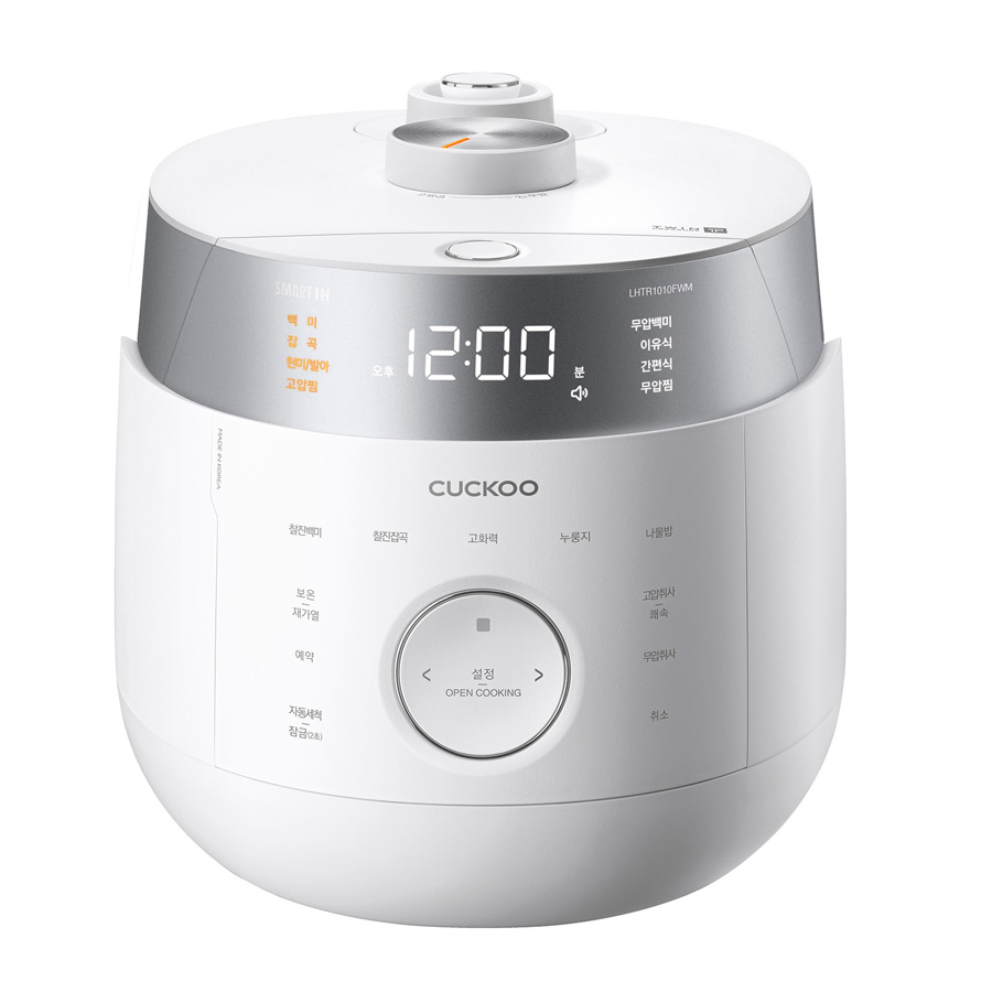 Nồi cơm điện cao tần áp suất kép Cuckoo CRP-LHTR1010FW dung tích 1.8 Lít (BH Chính Hãng)