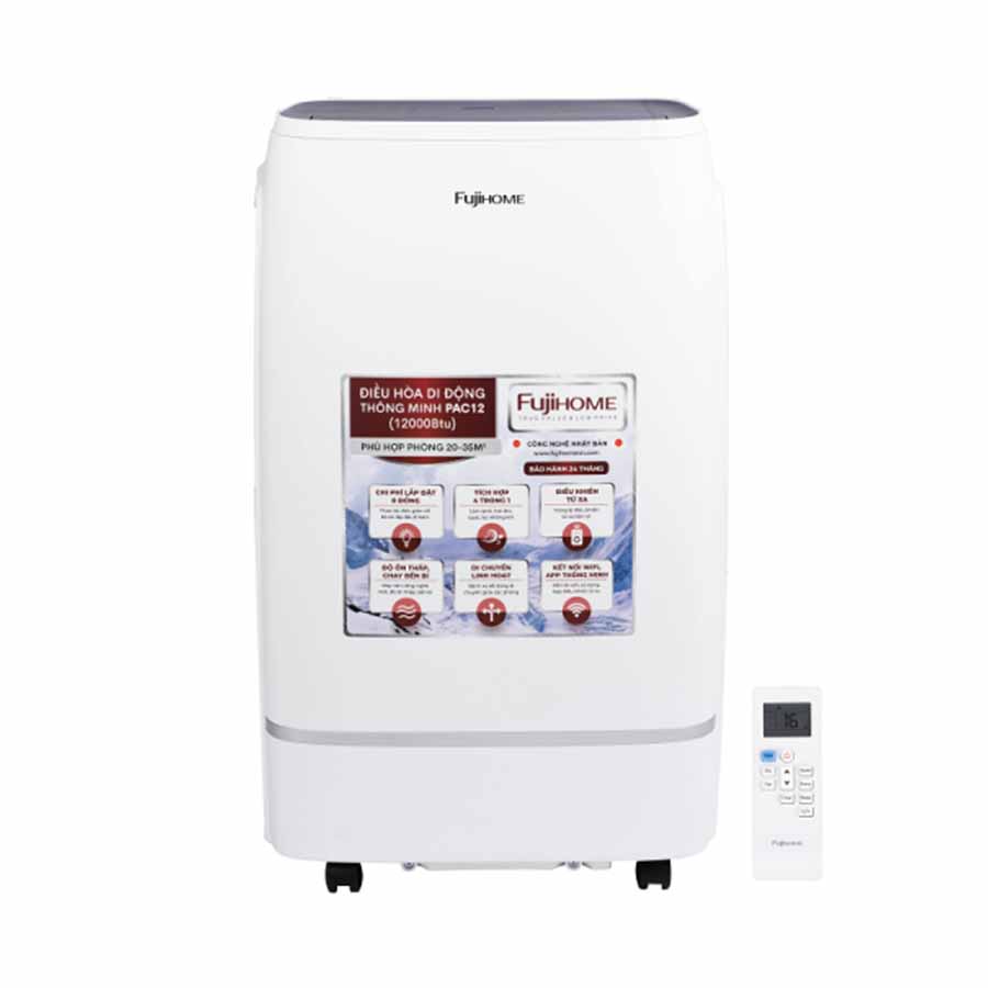 Máy lạnh di động FujiHome PAC12