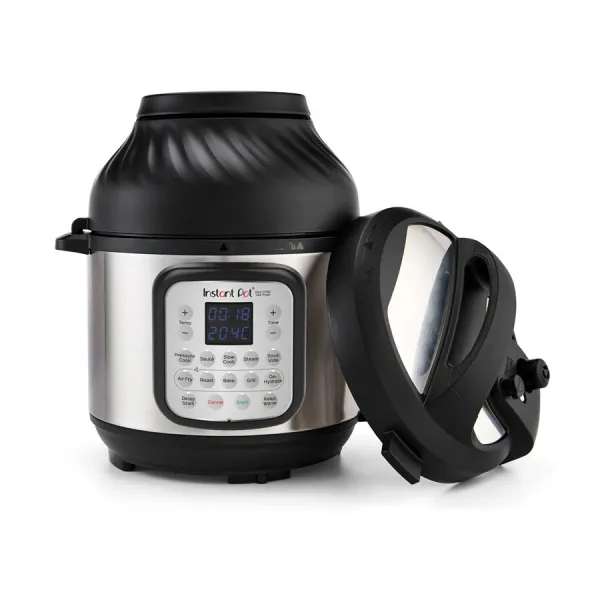 Nồi Áp Suất Điện Kết Hợp Chiên Không Dầu Instant POT Duo Crisp 11-In-1 Dung Tích 8 lít