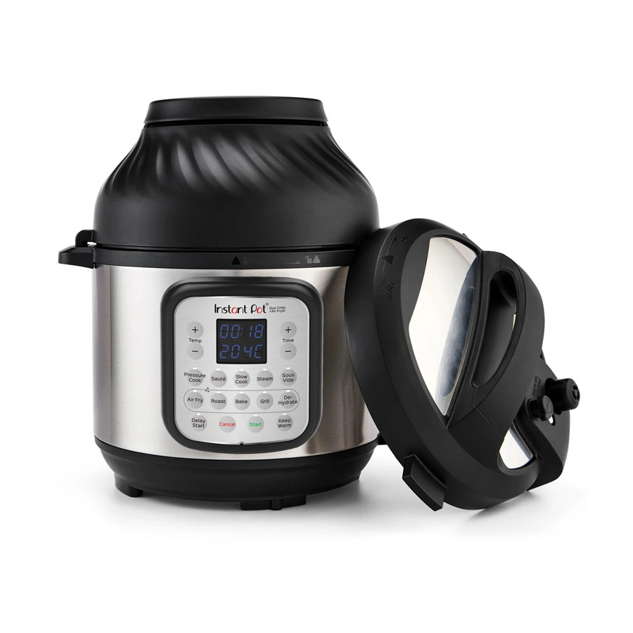 Nồi Áp Suất Điện Kết Hợp Chiên Không Dầu Instant POT Duo Crisp 11-In-1 Dung Tích 8 lít