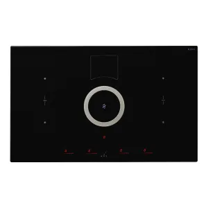Bếp từ kết hợp hút mùi Elica NIKOLA TESLA SWITCH BL/F/80 – PRF0146210