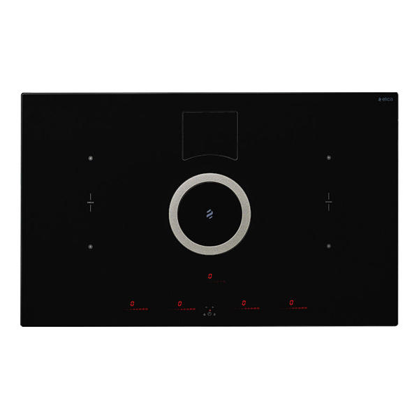 Bếp từ kết hợp hút mùi Elica NIKOLA TESLA SWITCH BL/F/80 – PRF0146210 - toàn cảnh sản phẩm