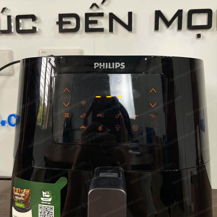 Ảnh thực tế Nồi chiên không dầu Philips 6.2 lít HD9280/90