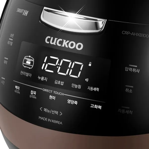Nồi cơm điện tử áp suất Cuckoo CRP-AHXB1008F
