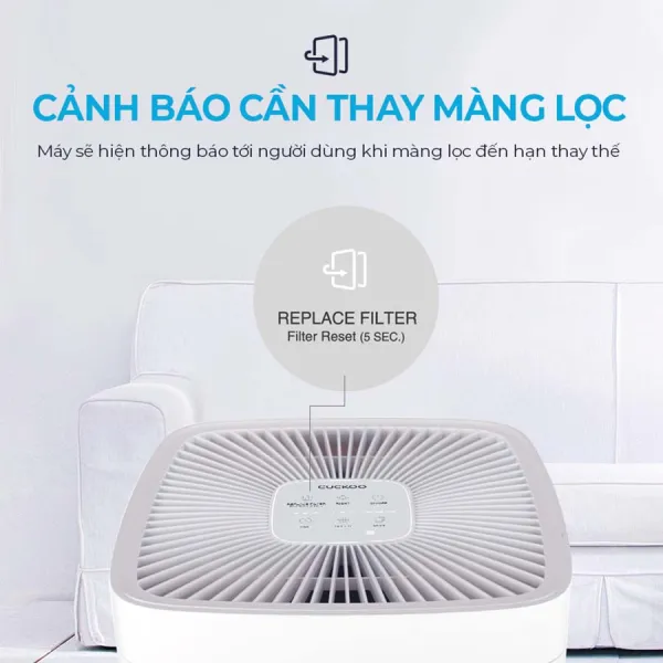 Máy lọc không khí Cuckoo CAC-H2110FW