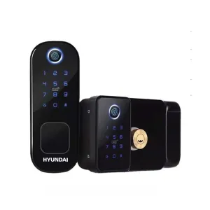 Khóa điện tử Hyundai cửa cổng HY-SLN002 Black