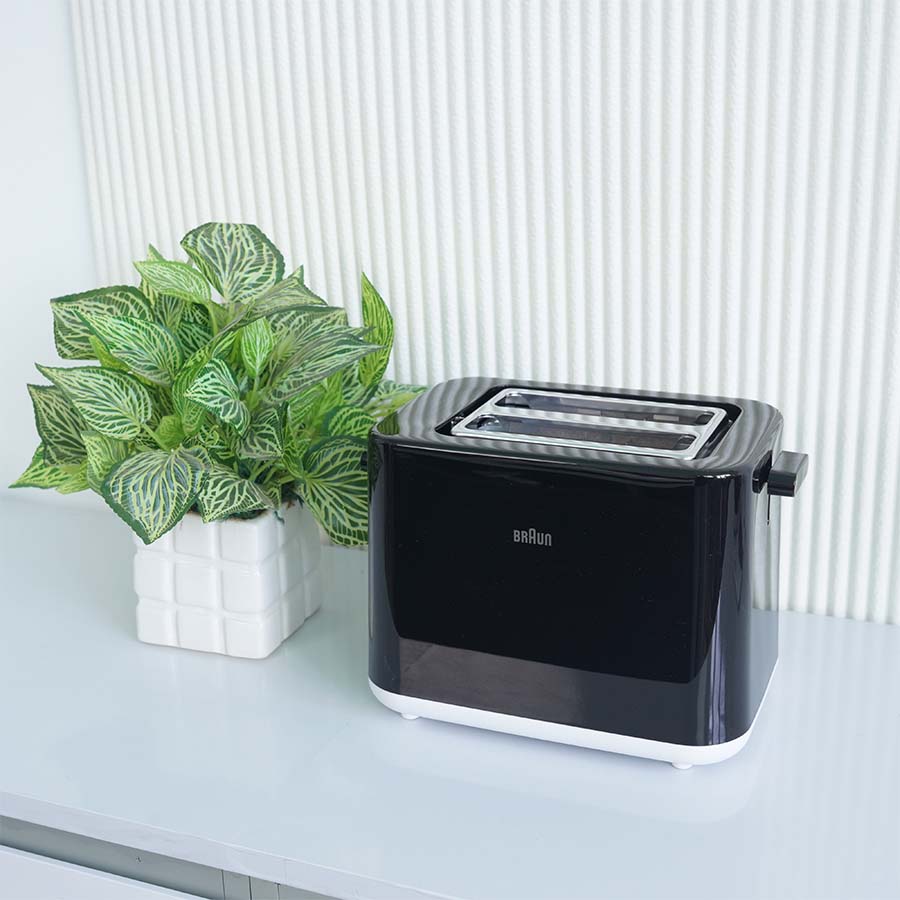 Ảnh thực tế Máy nướng bánh mì Braun HT1010BK