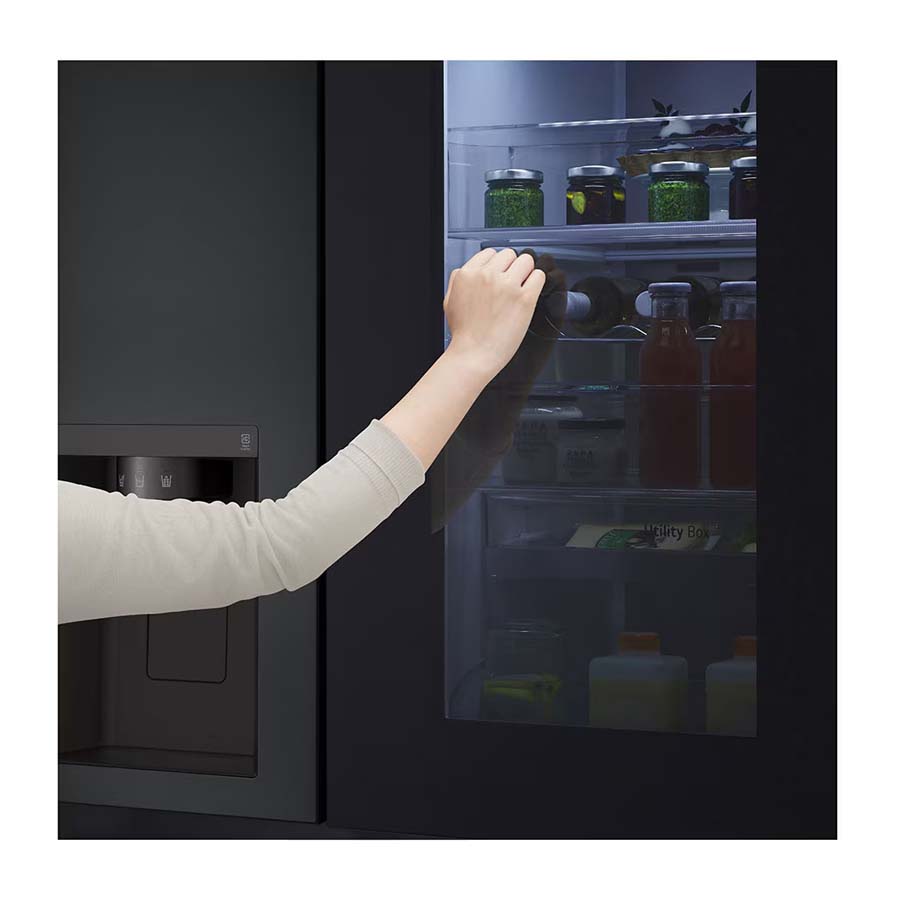 Tủ lạnh LG Inverter 635 lít Side By Side InstaView GR-G257BL