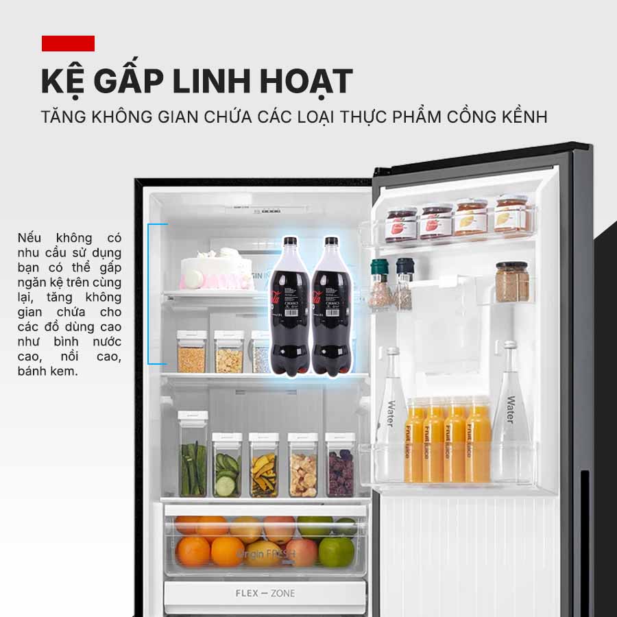 ủ lạnh Toshiba Inverter GR-RB410WE-PMV(37)-SG Diệt khuẩn, khử mùi và bảo vệ sức khỏe với công nghệ khử mùi PureBio