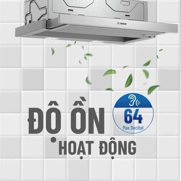 Máy Hút Mùi Âm Tủ Bosch DFM063W56B