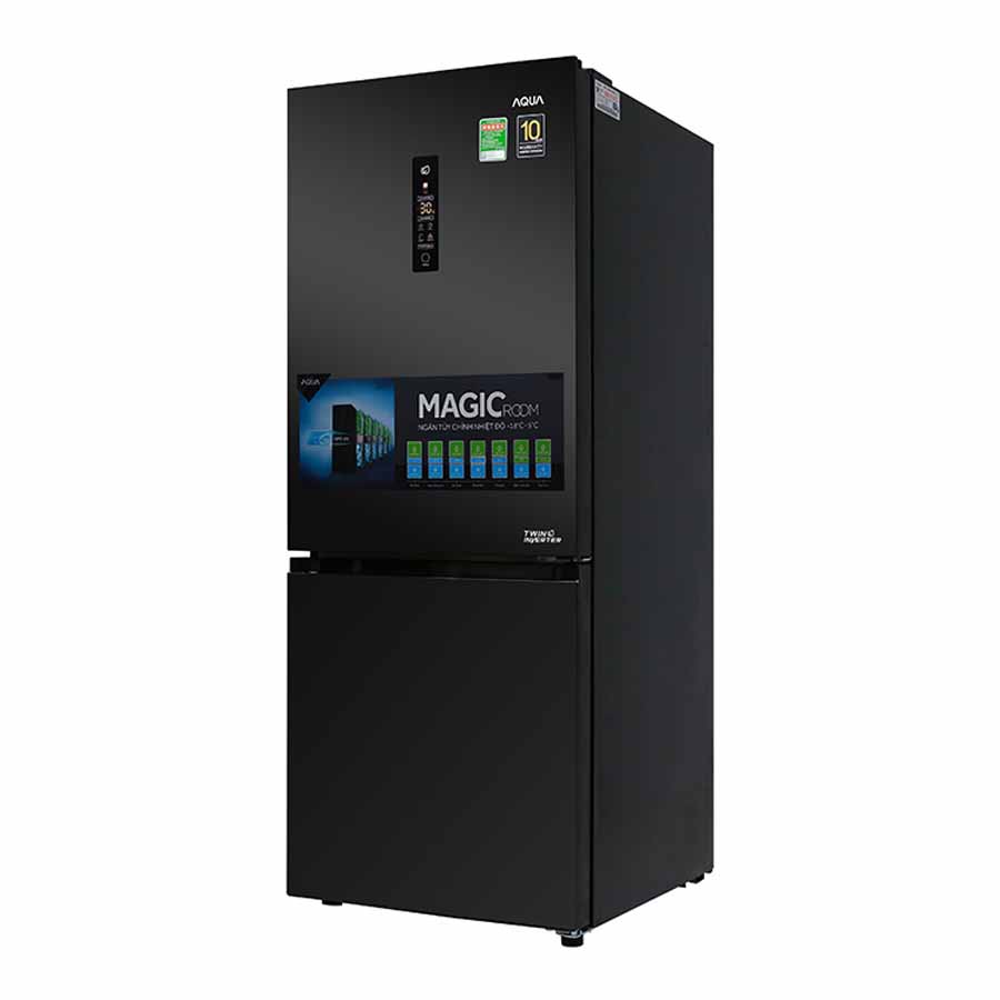Tủ lạnh Aqua Inverter 260 lít AQR-I298EB (BS)