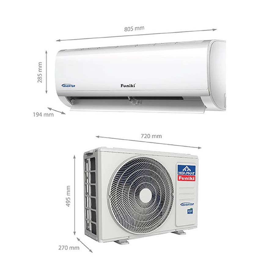 Điều hòa Funiki 12000BTU 2 chiều inverter HIH12TMU