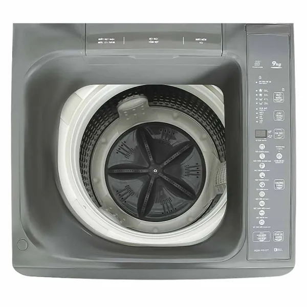 Máy giặt Aqua cửa trên 9 Kg AQW-F91GT S