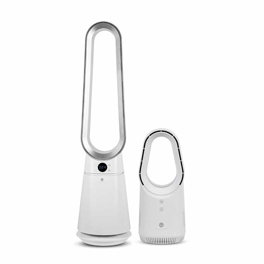 Combo quạt lọc không khí và khử khuẩn U ULTTY LIDI và PETIT LIDI - toàn cảnh sản phẩm