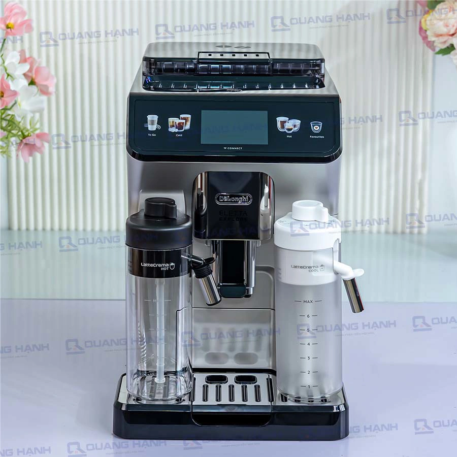Ảnh thực tế Máy pha cà phê Delonghi ECAM450.65.S