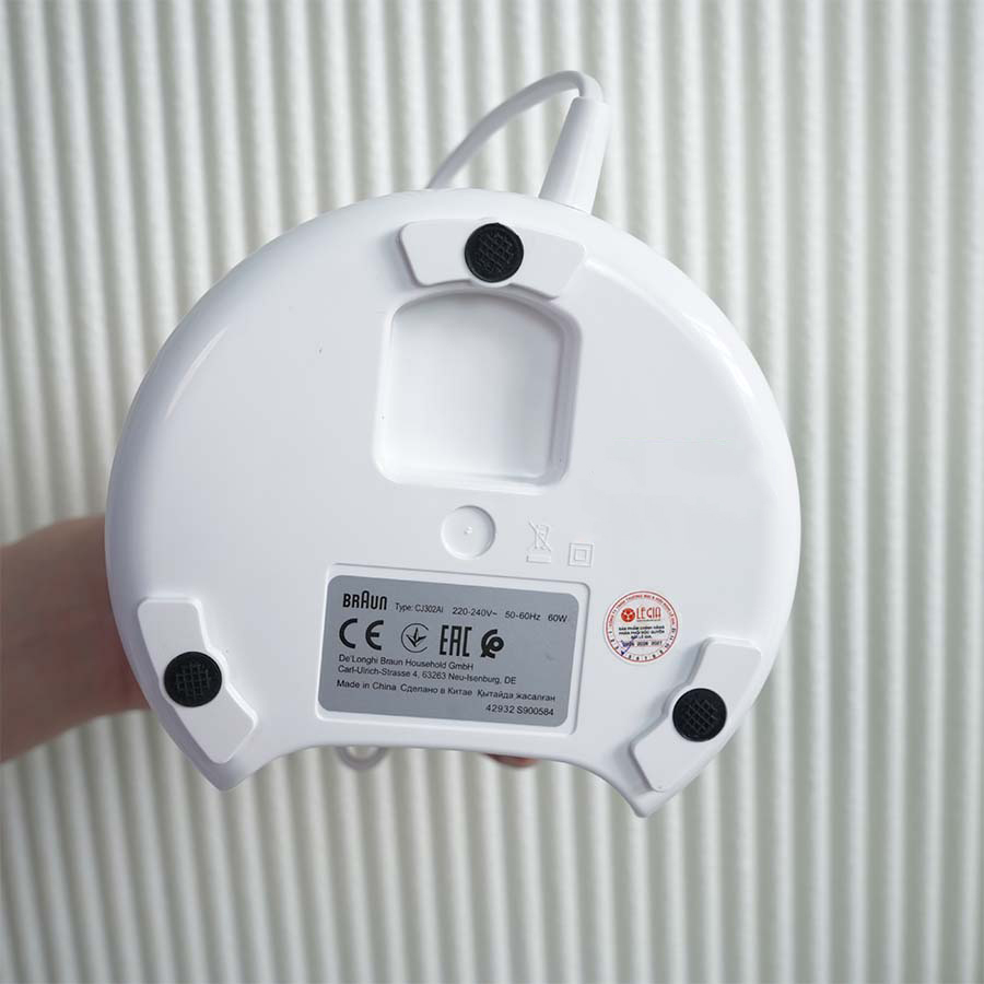 Ảnh thực tế Máy vắt cam Braun CJ3050WH