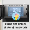 Lò vi sóng âm tủ có nướng Bosch BEL7321B1 Series 8