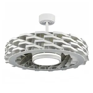 Quạt trần Firenze Benny BF-C73BLSW màu Trắng