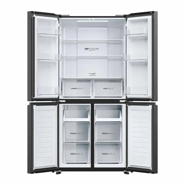 Tủ lạnh Aqua Inverter 469 lít Multi Door AQR-M560XA(GL)