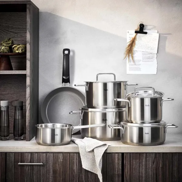 Bộ nồi Fissler Pure Collection 6 món kèm chảo chống dính 24cm