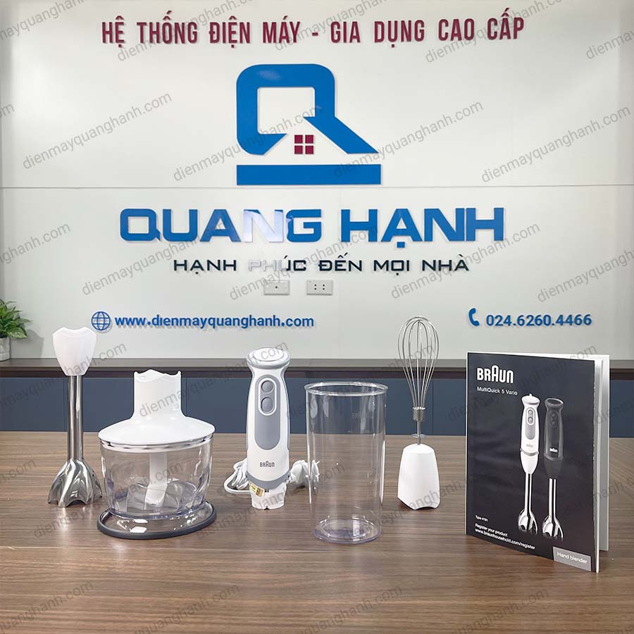 Ảnh thực tế Máy xay cầm tay Braun MQ5235 -1000W