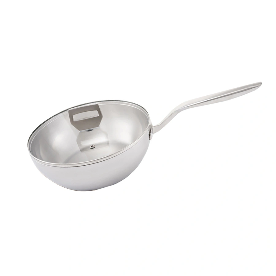 Chảo Inox sâu lòng Haatz HYP924 - toàn cảnh sản phẩm