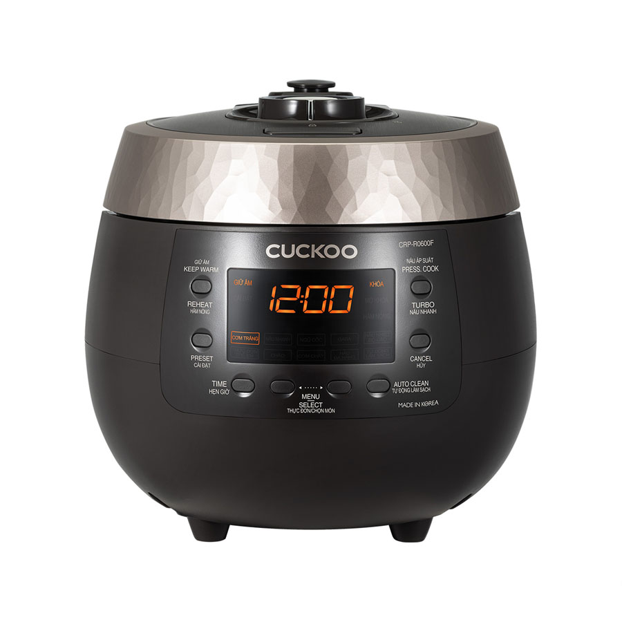 Nồi cơm điện tử áp suất Cuckoo CRP-R0600F 1.08 lít