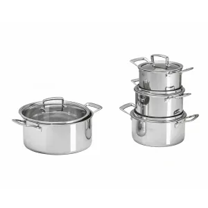 Bộ nồi thân đúc đáy liền Inox 304 Fivestar FPB4011
