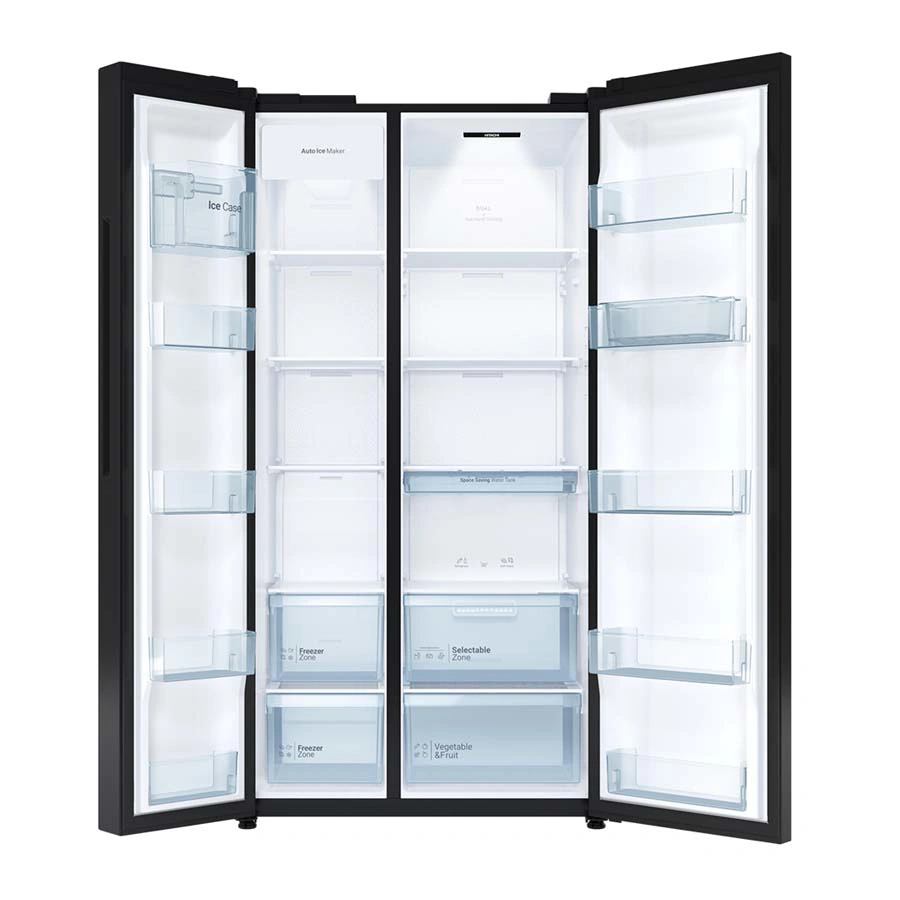 Tủ lạnh Hitachi Inverter 653 lít Side By Side HRSN9713ESAUVN