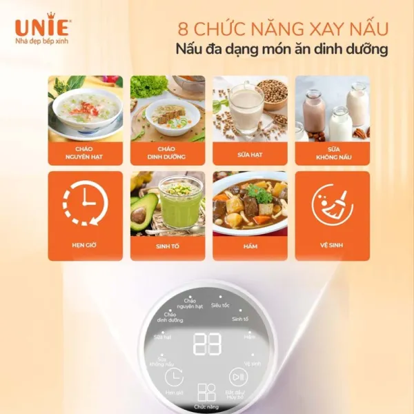 Máy làm sữa hạt Unie UMB10