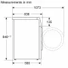 Máy giặt sấy Bosch WNA254U0SG Series 6 10kg