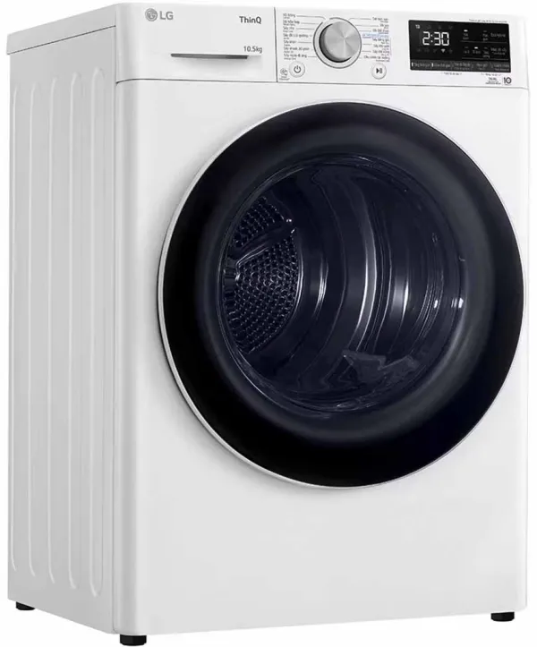 Máy sấy bơm nhiệt LG Inverter 10.5 kg DVHP50W