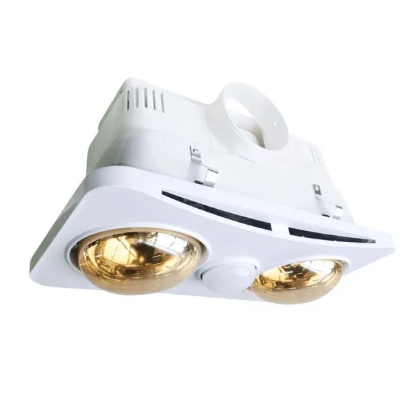 Đèn Sưởi Nhà Tắm 2 Bóng Kohn BK02GR