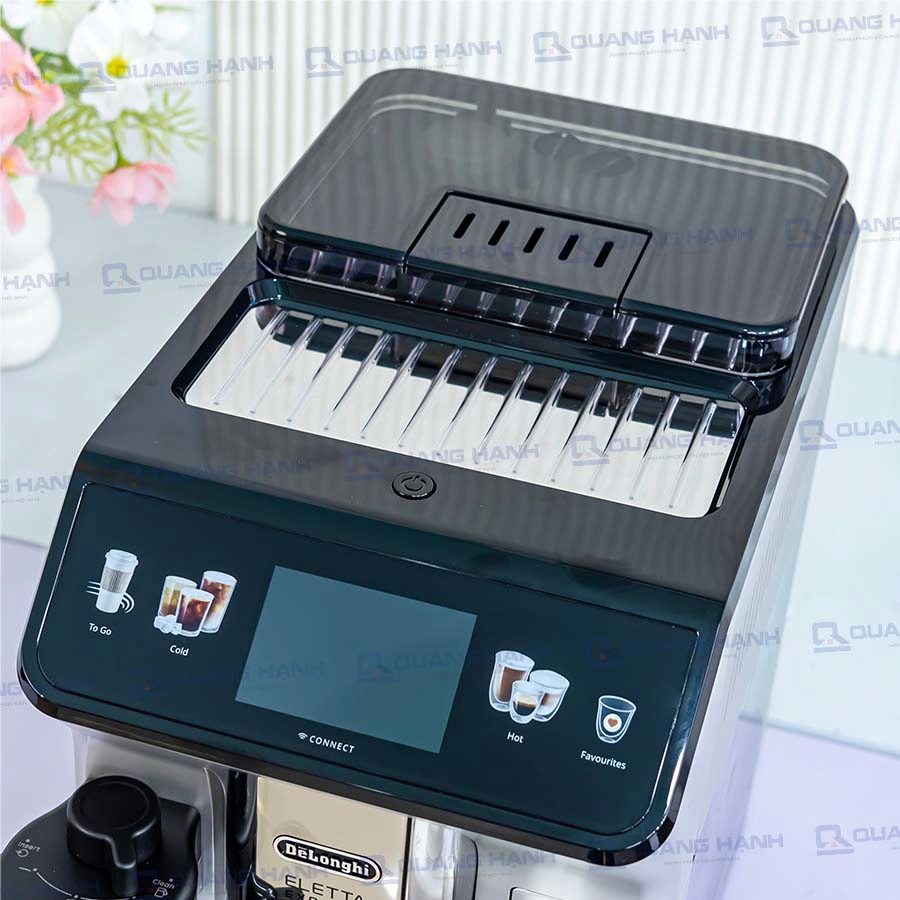Ảnh thực tế Máy pha cà phê Delonghi ECAM450.65.S