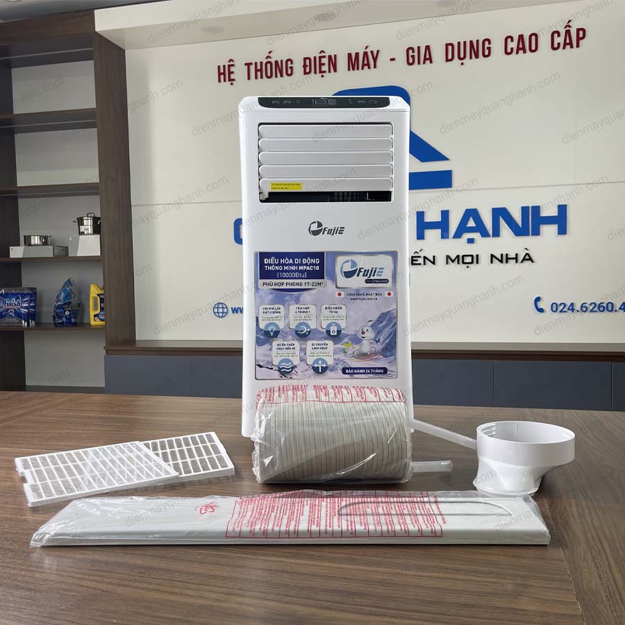 Ảnh thực tế Máy điều hòa di động thông minh FujiE MPAC10